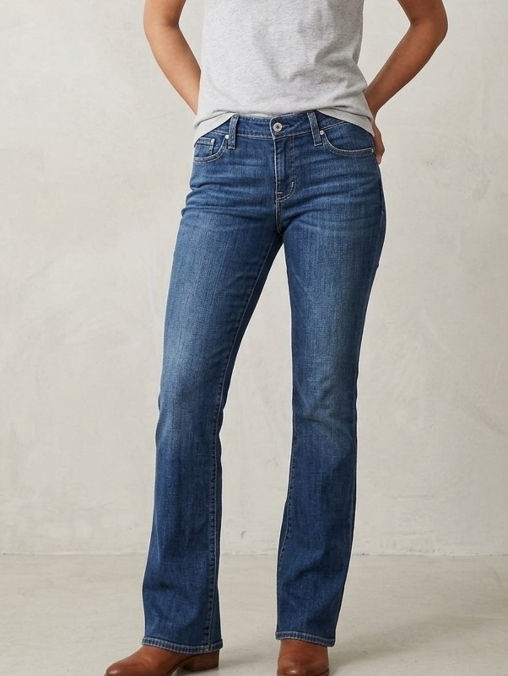 AG Adriano Goldschmied The Jessie Curvy Boot Fit Jeans Size 31R Made in USA